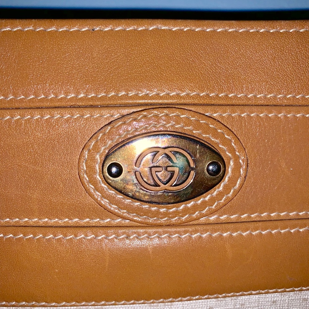 Gucci Vintage Mini Monogram Crossbody Bag - Picture 5 of 8
